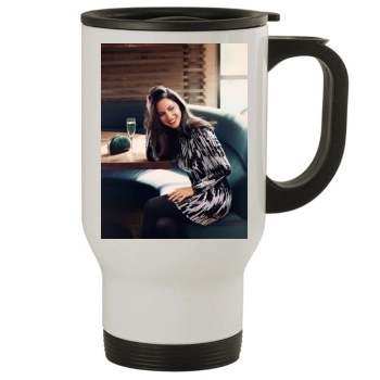 Olivia Munn Stainless Steel Travel Mug