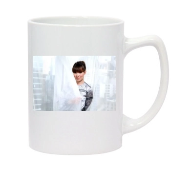 Olivia Wilde 14oz White Statesman Mug