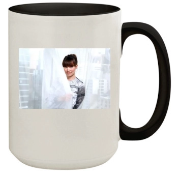 Olivia Wilde 15oz Colored Inner & Handle Mug