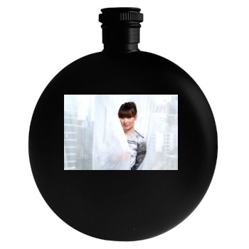 Olivia Wilde Round Flask