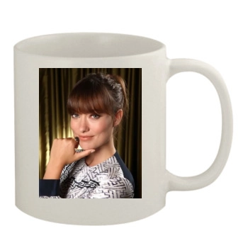 Olivia Wilde 11oz White Mug