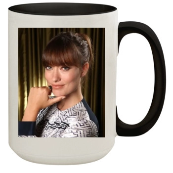 Olivia Wilde 15oz Colored Inner & Handle Mug