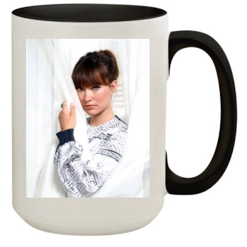 Olivia Wilde 15oz Colored Inner & Handle Mug