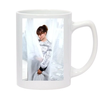 Olivia Wilde 14oz White Statesman Mug