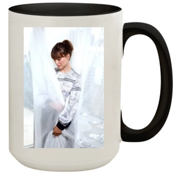 Olivia Wilde 15oz Colored Inner & Handle Mug