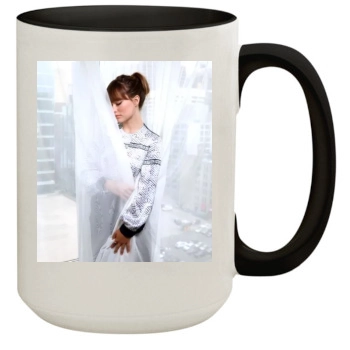 Olivia Wilde 15oz Colored Inner & Handle Mug