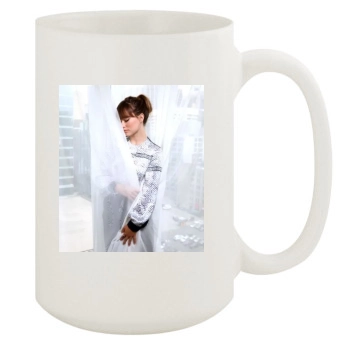 Olivia Wilde 15oz White Mug