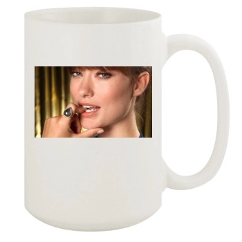 Olivia Wilde 15oz White Mug