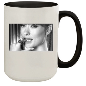 Olivia Wilde 15oz Colored Inner & Handle Mug