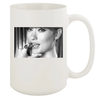 Olivia Wilde 15oz White Mug