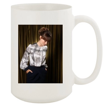 Olivia Wilde 15oz White Mug