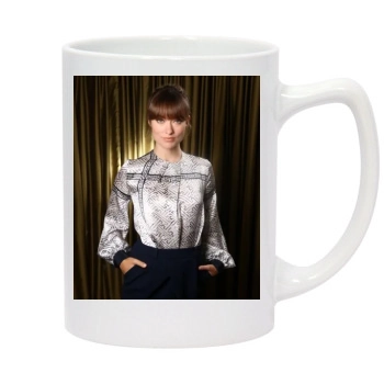 Olivia Wilde 14oz White Statesman Mug