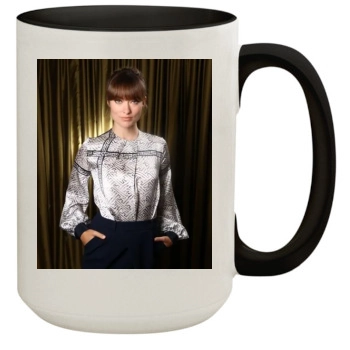 Olivia Wilde 15oz Colored Inner & Handle Mug