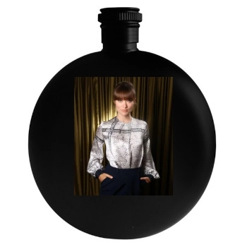 Olivia Wilde Round Flask