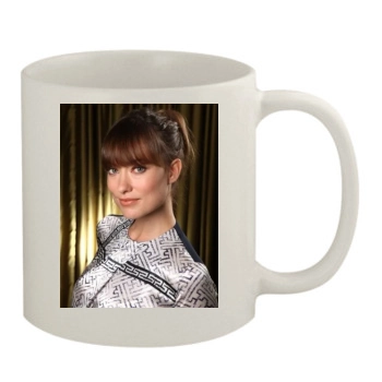 Olivia Wilde 11oz White Mug