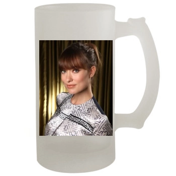 Olivia Wilde 16oz Frosted Beer Stein