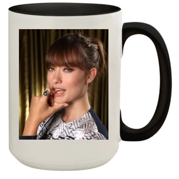 Olivia Wilde 15oz Colored Inner & Handle Mug