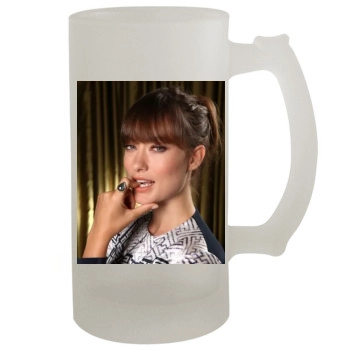 Olivia Wilde 16oz Frosted Beer Stein