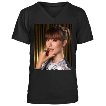 Olivia Wilde Men's V-Neck T-Shirt