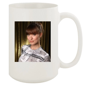 Olivia Wilde 15oz White Mug