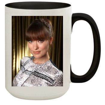 Olivia Wilde 15oz Colored Inner & Handle Mug