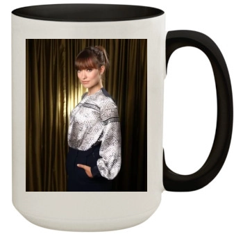 Olivia Wilde 15oz Colored Inner & Handle Mug