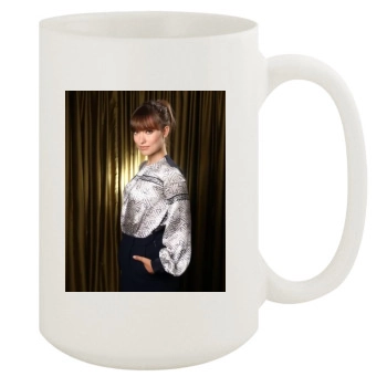 Olivia Wilde 15oz White Mug