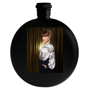 Olivia Wilde Round Flask