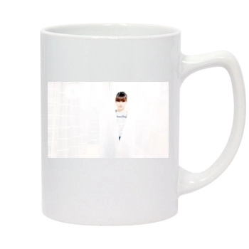 Olivia Wilde 14oz White Statesman Mug