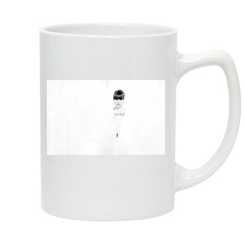 Olivia Wilde 14oz White Statesman Mug