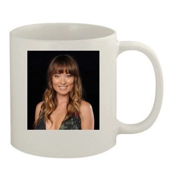 Olivia Wilde 11oz White Mug