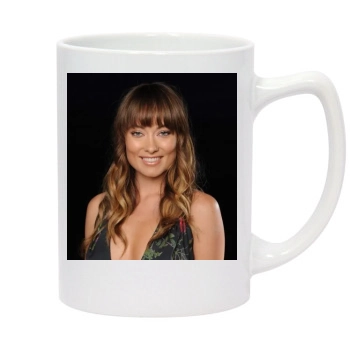 Olivia Wilde 14oz White Statesman Mug