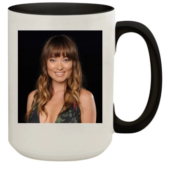 Olivia Wilde 15oz Colored Inner & Handle Mug