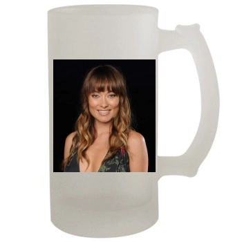 Olivia Wilde 16oz Frosted Beer Stein