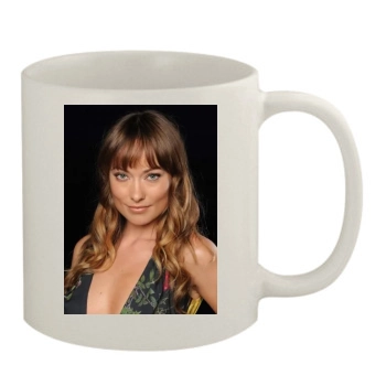 Olivia Wilde 11oz White Mug