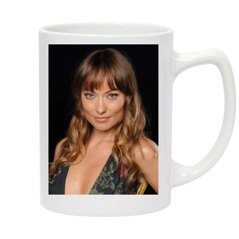 Olivia Wilde 14oz White Statesman Mug