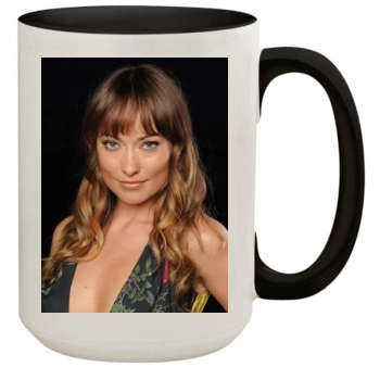 Olivia Wilde 15oz Colored Inner & Handle Mug