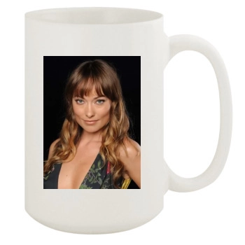 Olivia Wilde 15oz White Mug