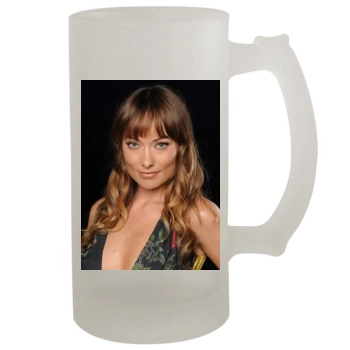 Olivia Wilde 16oz Frosted Beer Stein