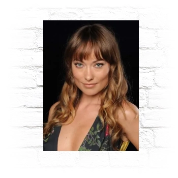 Olivia Wilde Metal Wall Art