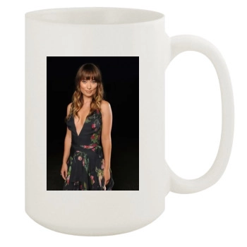 Olivia Wilde 15oz White Mug