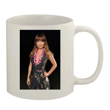 Olivia Wilde 11oz White Mug