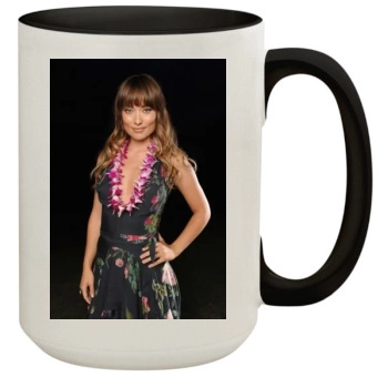 Olivia Wilde 15oz Colored Inner & Handle Mug