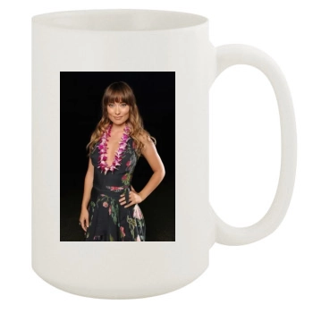 Olivia Wilde 15oz White Mug