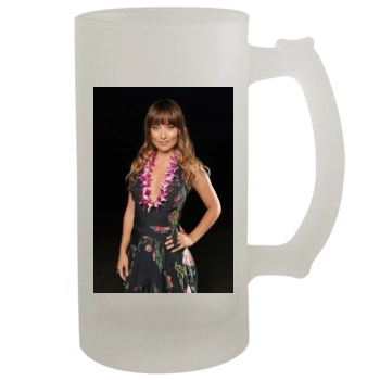 Olivia Wilde 16oz Frosted Beer Stein