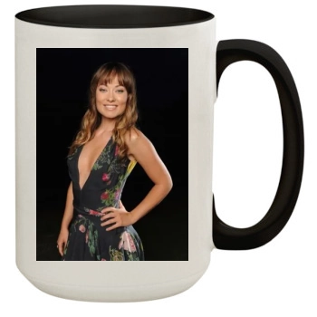 Olivia Wilde 15oz Colored Inner & Handle Mug