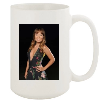 Olivia Wilde 15oz White Mug