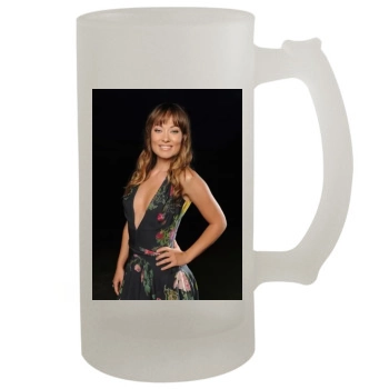 Olivia Wilde 16oz Frosted Beer Stein