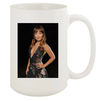 Olivia Wilde 15oz White Mug