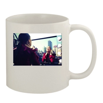 Olivia Wilde 11oz White Mug